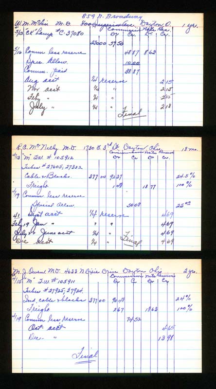 Index cards 13