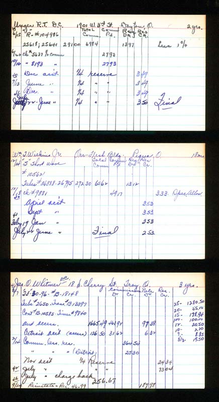 Index cards 21