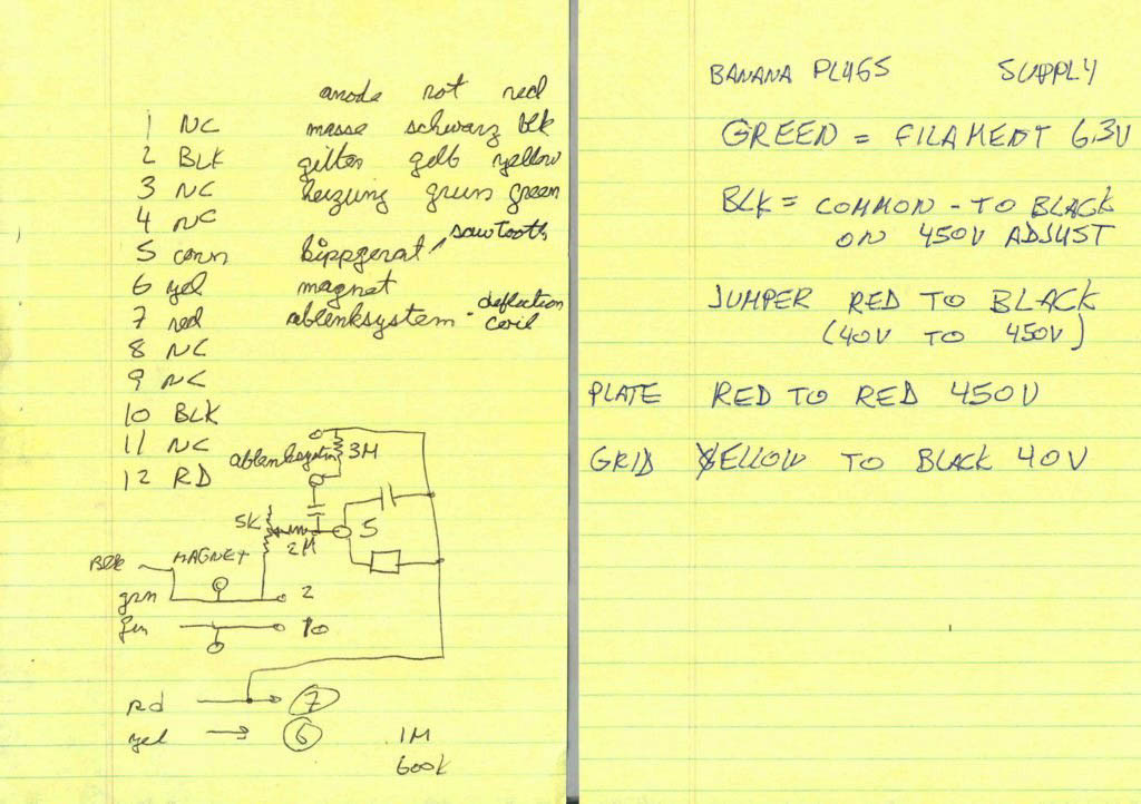 Crookes Tube Power Supply Connections b