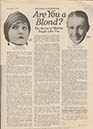 AreYou a Blond