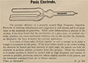 1907 Wagner Penis Electrode