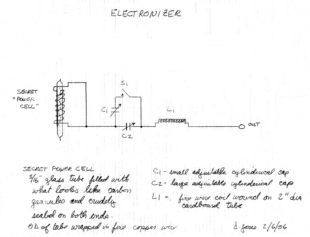 Electronizer Schematic