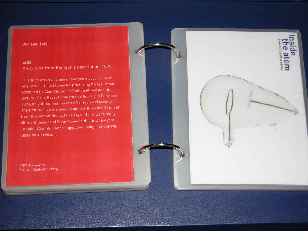 Science Museum Campbell Swinton tube description