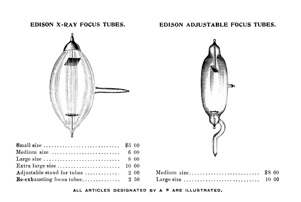 Edison X-Ray Focus Tube
