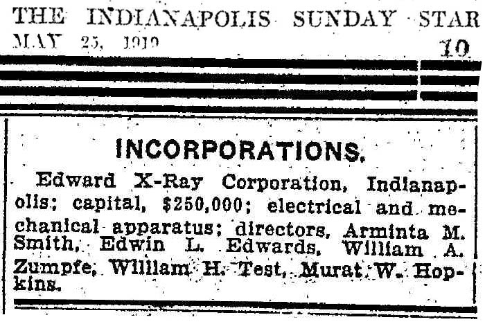 Indianapolis Star 5 25 1919 pg 10