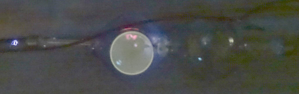 One 3 Lime Glass Window