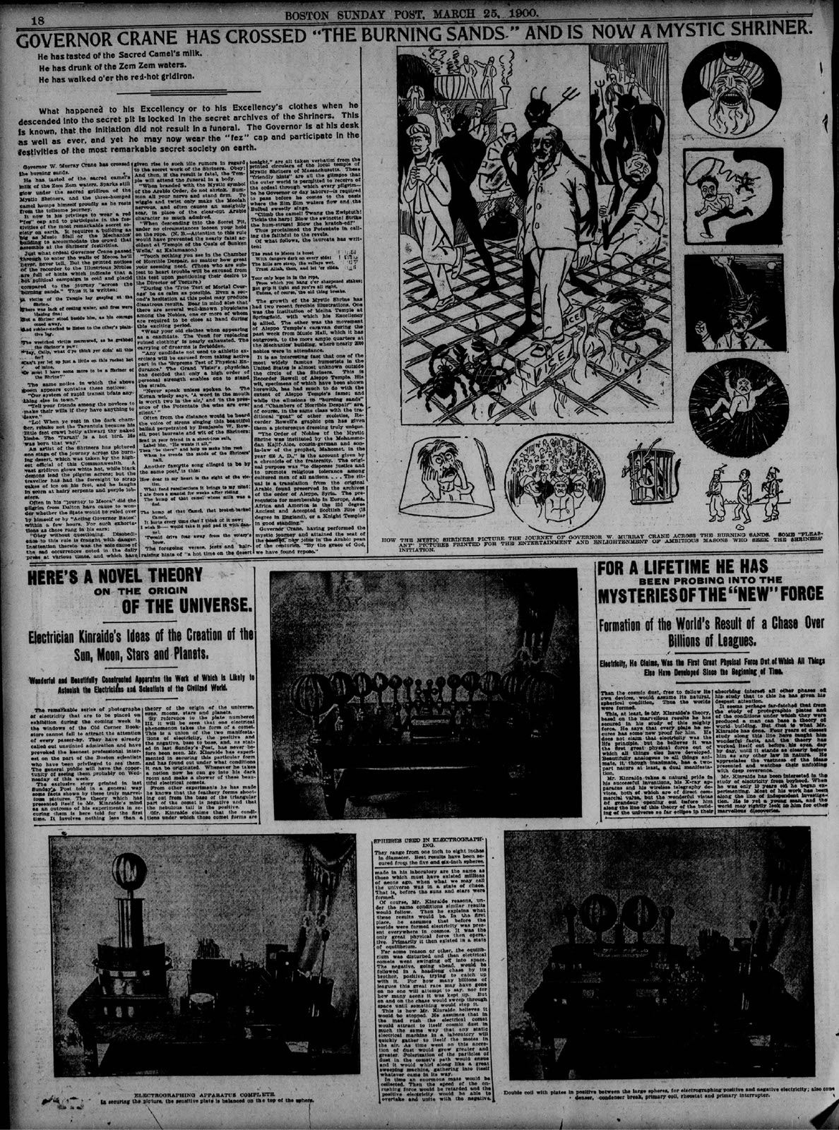 Boston Sunday Post March 25, 1900 pg 18