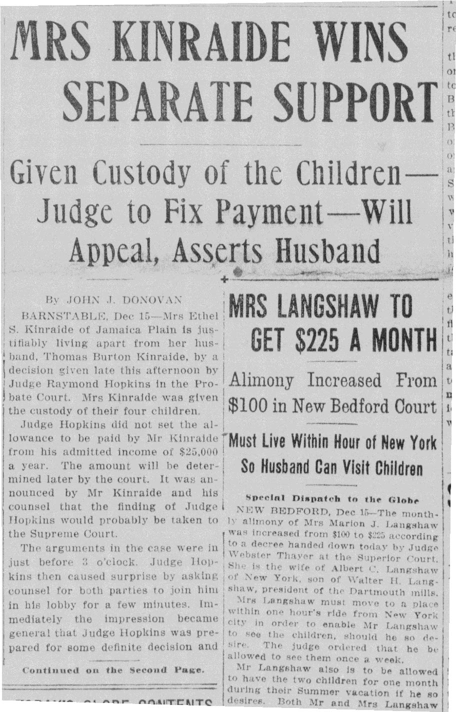 Boston Daily Globe December 16, 1920 pg 1